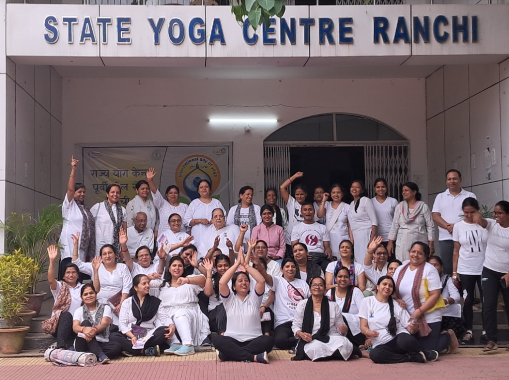 Rajyoga Session at State Yoga Centre, Ranchi